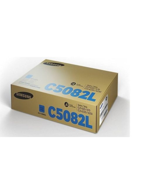 Samsung CLP 620/670B Cyan Toner 4.000 oldal CLT-C5082L/ELS (SU055A) (Eredeti)