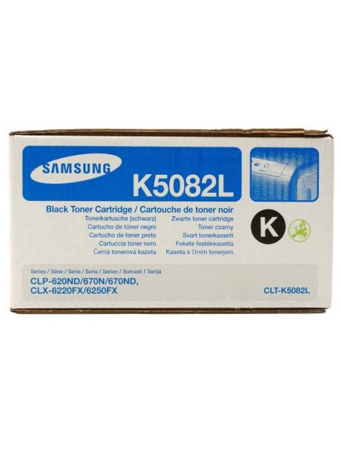 Samsung CLP 620/670B Black Toner 5.000 oldal CLT-K5082L/ELS (SU188A) (Eredeti)