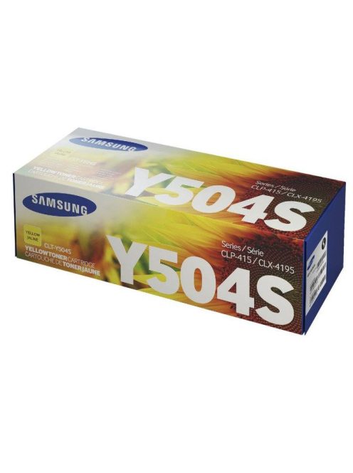 Samsung CLP 415 Yellow Toner CLT-Y504S/ELS (SU502A) (Eredeti)