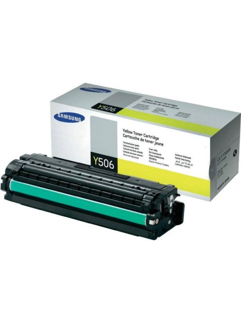 Samsung CLP 680B Yellow Toner 3.500 oldal  CLT-Y506L/ELS (SU515A) (Eredeti)