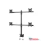 Desktop Mount for Four 19-27" Screens