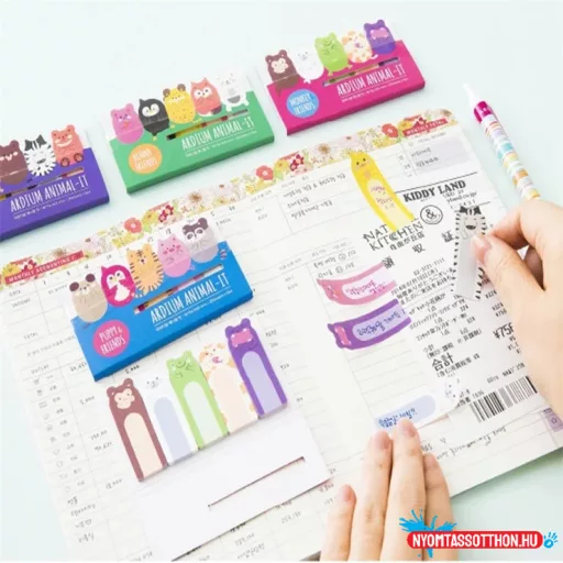 Ardium állatkák öntapadós jegyzettömb