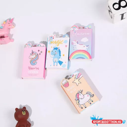 Unikornis csomag öntapadós jegyzettömb