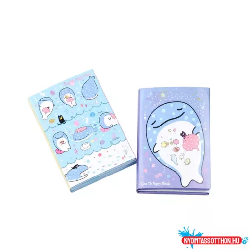 Bálna csomagos öntapadós jegyzettömb