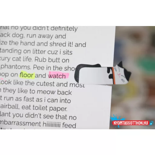 Cuki cicák oldaljelölő