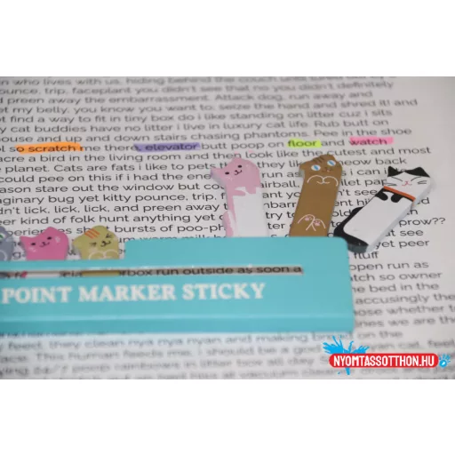 Cuki cicák oldaljelölő