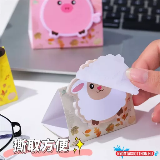 Farm állatkák öntapadós jegyzettömb