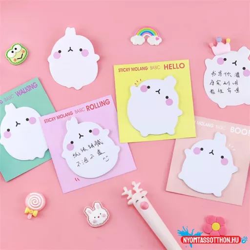 Molang öntapadós jegyzettömb