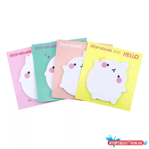 Molang öntapadós jegyzettömb