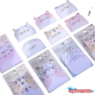 Imádnivaló állatpofis öntapadó post-it