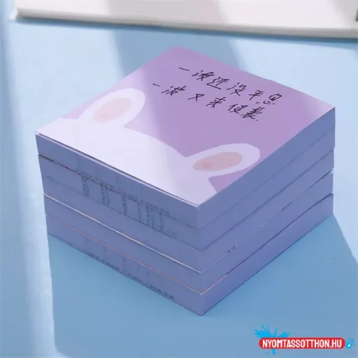 Füli-müli öntapadó post-it