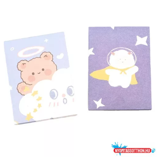 Bolygóközi állatkák öntapadós jegyzettömb