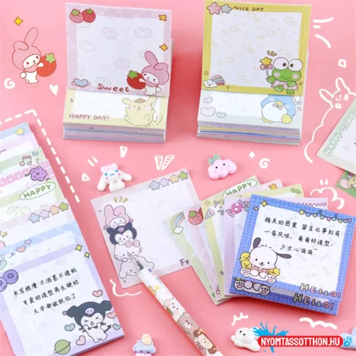 Nice day cuki állatkás öntapadós jegyzettömb