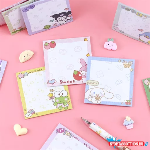 Nice day cuki állatkás öntapadós jegyzettömb