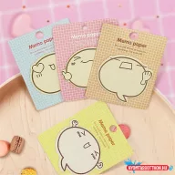 Hangulatos szövegbuborék öntapadós jegyzettömb