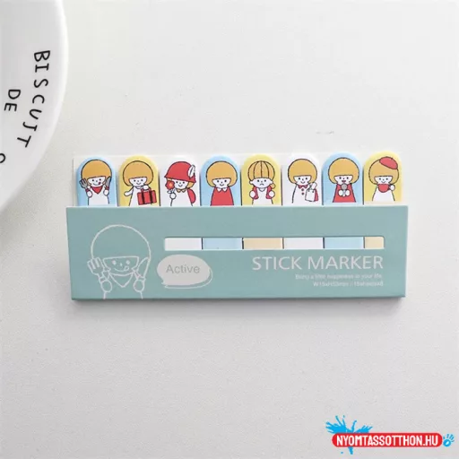 Kawaii állatkás oldaljelölő szett 1