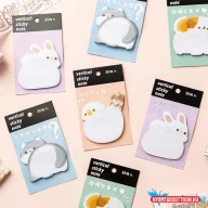 Állatkák hátulról - öntapadós jegyzettömb