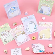Kawaii, formás öntapadós jegyzettömb