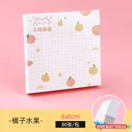 Édes gyümölcs keretes öntapadós jegyzettömb