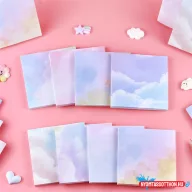 Pasztell felhők öntapadós jegyzettömb