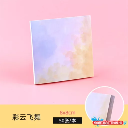 Pasztell felhők öntapadós jegyzettömb