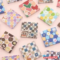 Többszínű cuik öntapadós jegyzettömb