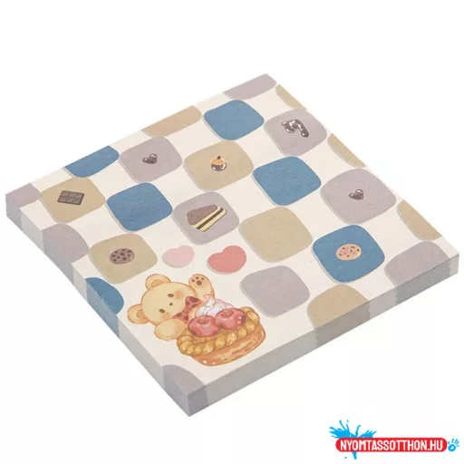 Többszínű cuik öntapadós jegyzettömb