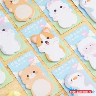 Ölelésre váró cuki állatkák öntapadós jegyzettömb