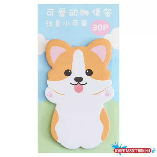 Ölelésre váró cuki állatkák öntapadós jegyzettömb