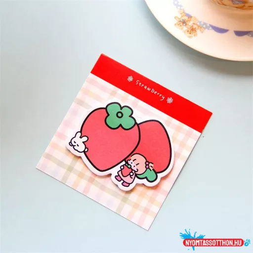 Cuki gyümölcsös öntapadós jegyzettömb