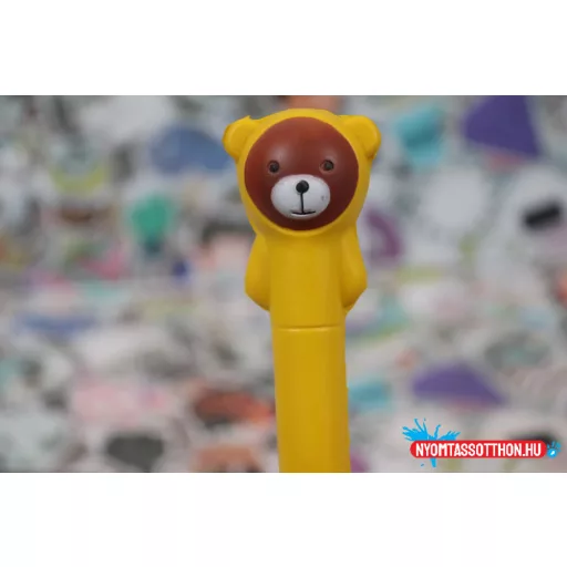 Stresszlevezetős puha zselés toll