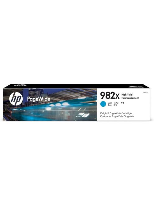 HP T0B27A PageWide Cyan 16.000 oldal No.982X (Eredeti)