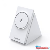 Choetech 3-1ben (álló, vezeték nélküli,fehér), töltő