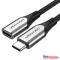 KÁBEL USB-C 3.1/M -> USB-C 3.1/F, 0,5m, (hosszabbító,szövet), Vention