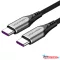 Vention USB-C 2.0/M -> USB-C 2.0/M, (5A,szürke), 2m, kábel
