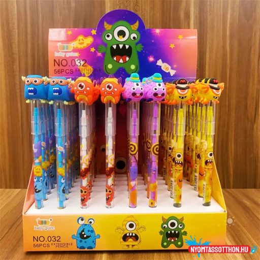 Tolóbetétes ceruza, szörnyike (db)