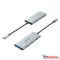 VENTION USB-C to HDMI/USB 3.0x3/SD/TF/PD Dokkoló 0.15M Gray Aluminum Alloy Type