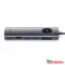 Vention USB-C -> DP/HDMI/USB 3.0*2/USB 2.0/RJ45/SD/TF/PD MST, dokkoló