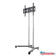 Flat Screen Trolley for One 40-75 Screen, black