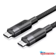 Vention USB-C 3.2/M, 0,5m,(fekete, Gen2, 10Gbps), kábel