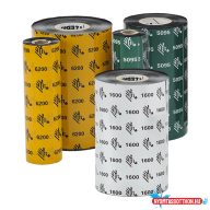 Címkenyomtató festékszalag 110MMx74M Wax OUT