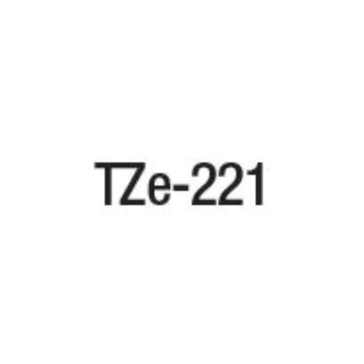 Brother TZe221 szalagkazetta (Eredeti) Ptouch