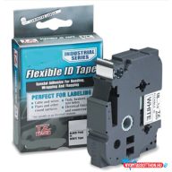   Utángyártott BROTHER TZe223 szalagkazetta 9mm x 8m öntapadós laminált fehér alapon kék felirat IK