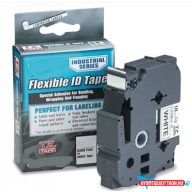   Utángyártott BROTHER TZe233 szalagkazetta 12 mm x 8 m fehér alapon kék felirat