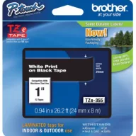 Brother TZe355 szalagkazetta (Eredeti) Ptouch 24mm