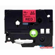   Utángyártott BROTHER TZe441 szalagkazetta 18 mm x 8m laminált piros alapon fekete felirat