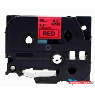   Utángyártott BROTHER TZe461 szalagkazetta 36 mm x 8m laminált piros alapon fekete felirat