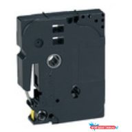   Utángyártott BROTHER TZeFA3 textil szalag 12mm x 3m fehér alapon kék felirat IK