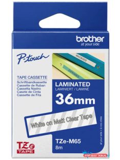 Brother TZe-M65 36mm széles 8 m hosszú szalagkazetta