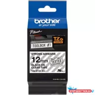 Brother TZe-S131 12 mm széles 8 m hosszú szalagkazetta
